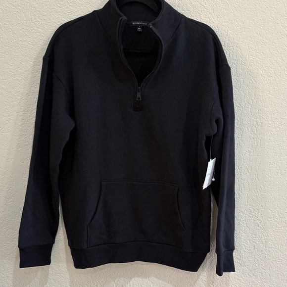 Beyond Yoga Other - Beyond Yoga Men's Black Zip-Up Sweater